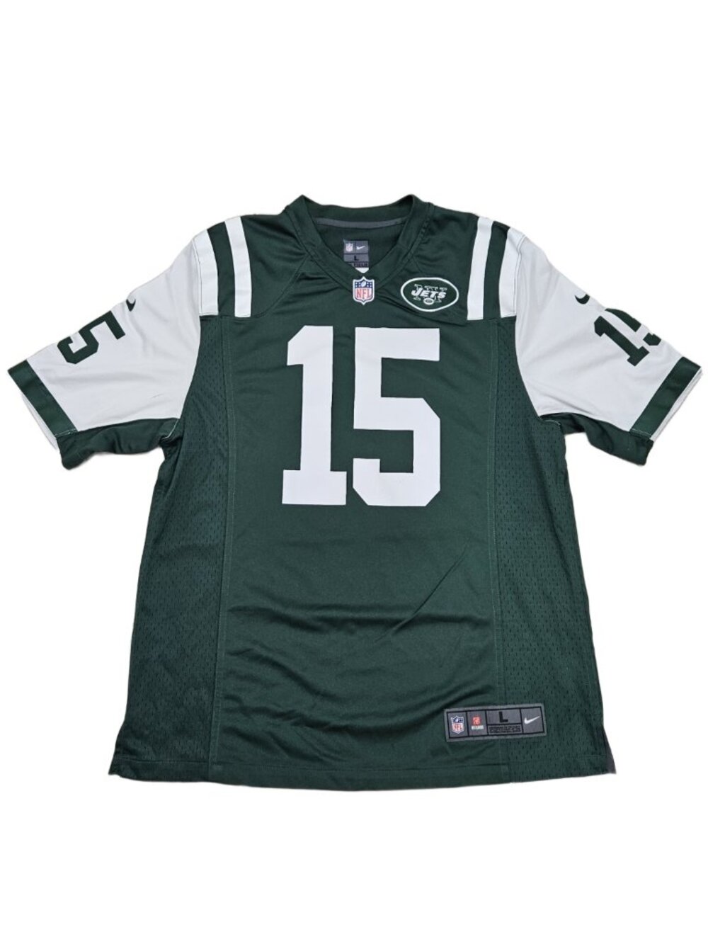 Authentic Tim Tebow Jets #15 Nike Jersey Men's Large